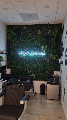 Cozy suite that would make you feel relaxed and comfortable, getting your haircut and beard services.