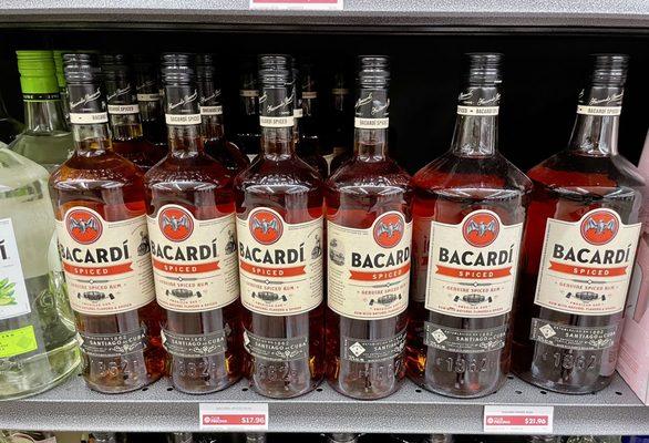 Bacardi Spiced on sale