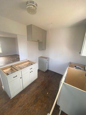 TCU Duplex Kitchen In-progress