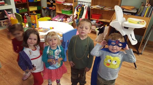 The kids just loved dressing silly for gaudy day!