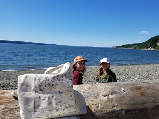 Moriches Bay meets the Puget Sound.