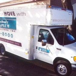 The Peabody and PLUM moving van is a free service we provide to our valued clients.