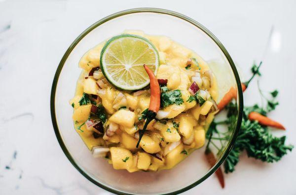 Caribbean Mango Salsa