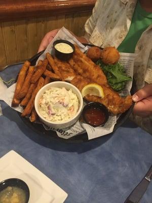 Fish & chips platter