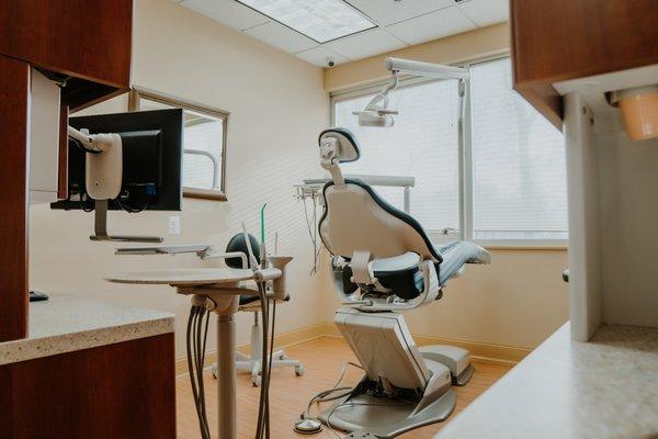 Operatory at Premiere Dental of Abington