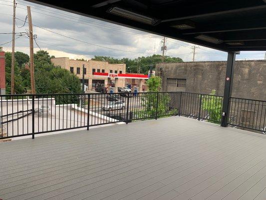 Rooftop Patio with seating