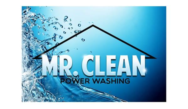 Created a fresh new logo and business cards for Mr. Clean Power Washing.