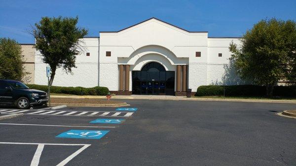 One of the entrances to Sears at the Rock Hill Galleria