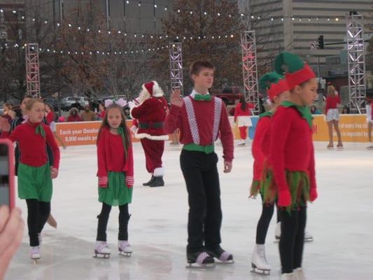 Ice Skating Performance Dec 2014