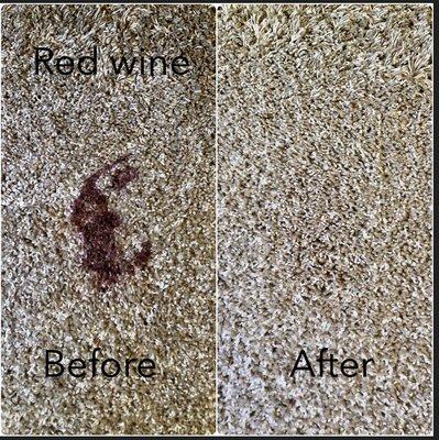 Removing stains of different origin