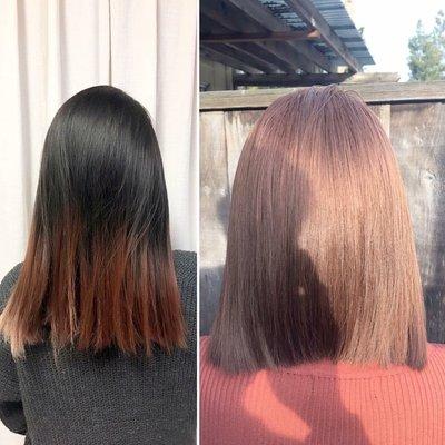 Transformation cut and color!