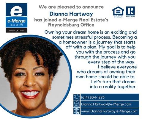 I'm excited about helping buyers and sellers with their real estate needs.