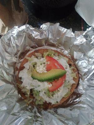 Tostada pastor