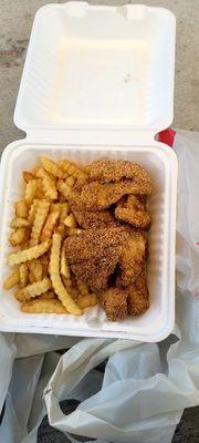 Red Snapper and fries