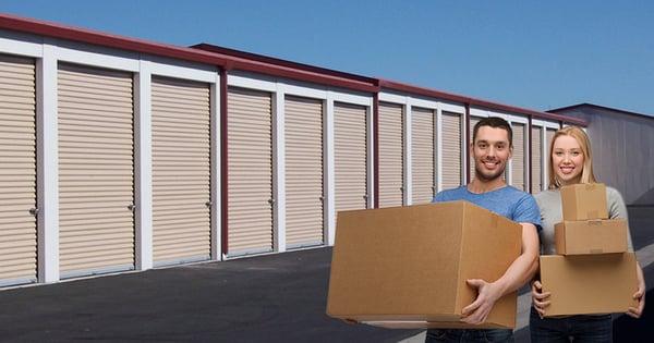 One of our storage aisles.