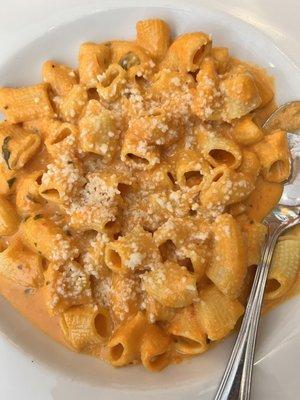 Vodka sauce + rigatoni