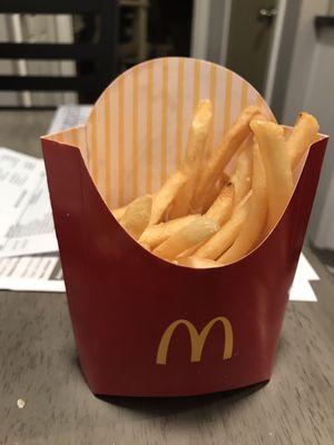 Thanks for the medium fry after the long wait.