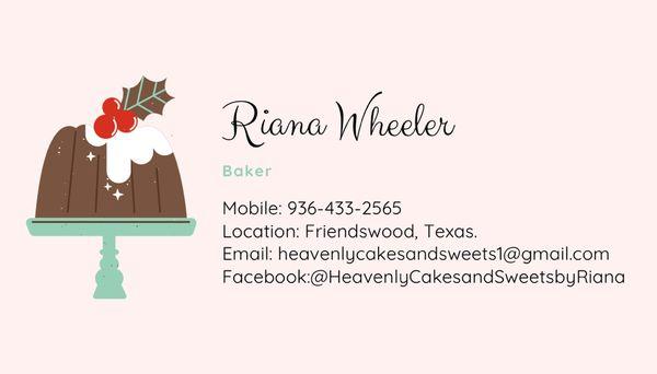 Heavenly Cakes & Sweets By Riana