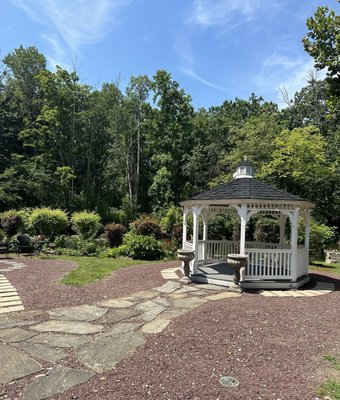 Gazebo where ceremony was held