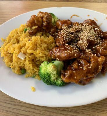 Sesame chicken