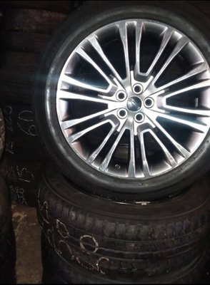 Tire with rims