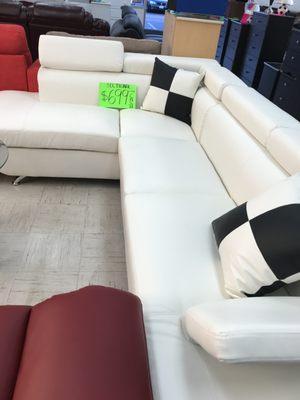 *Sectional *$699+tax *$20 delivery