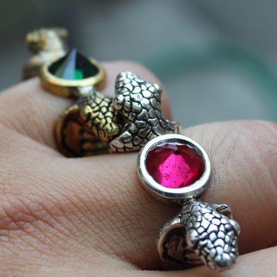 Double Snake Rings