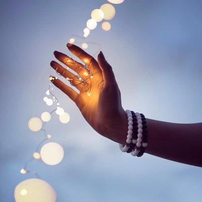 #LIVELOKAI with the NEW Black & White Lokai bracelet - available at Seybridge Pharmacy Jewelry & Gifts!