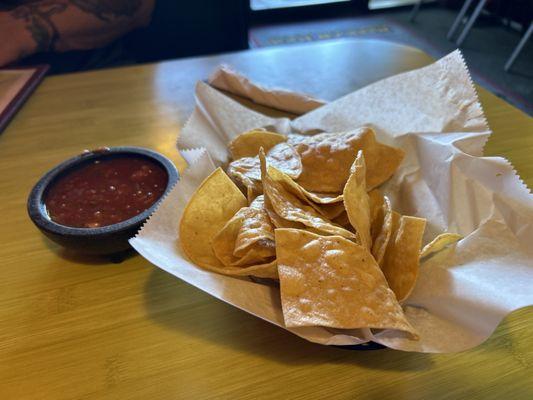 Complementary Tortillas with Selsa