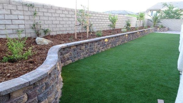 Another landscape designed/ installed by us!