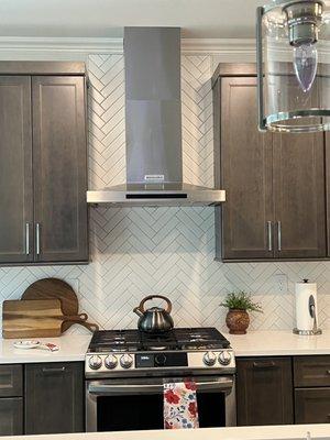 Backsplash in kitchen