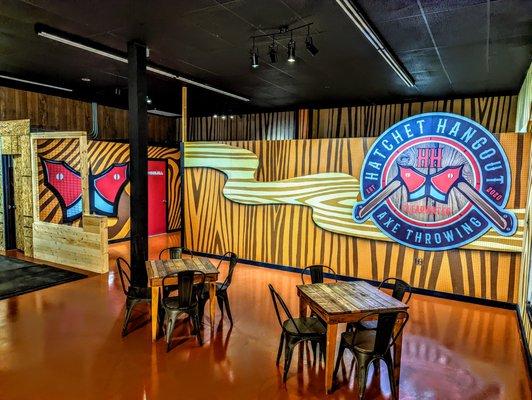 Hatchet Hangout - Axe Throwing Clearwater. A World Class Axe Throwing Venue and lounge. WATL League Certified