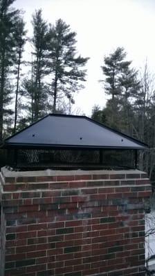 The best quality chimney caps installed