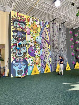 Rock Climbing Wall