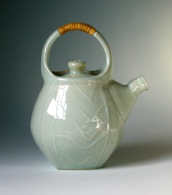 Porcelain teapot