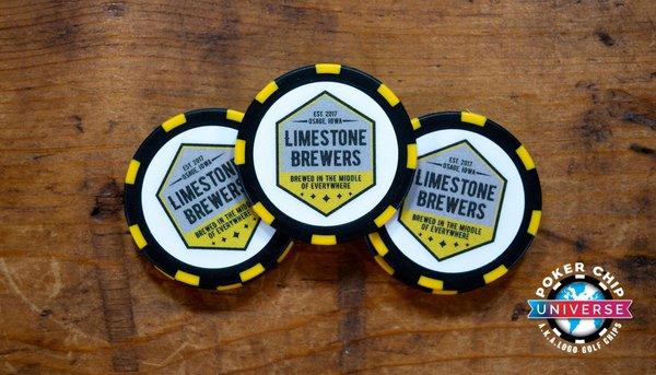 Our custom drink chips are used in a variety of creative ways from rewarding frequent patrons to driving new business by adding a promotion.