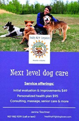 Next level dog care!