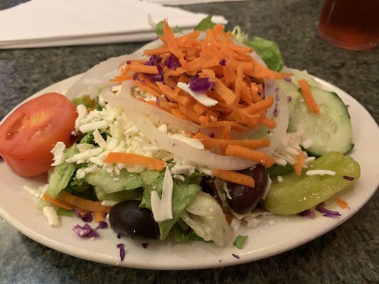 Greek side salad