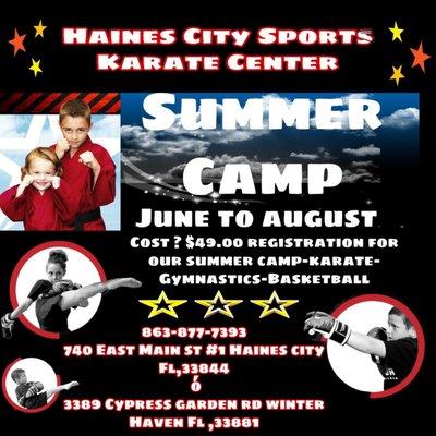 Call now for our amazing summer camp just $49.00 registration