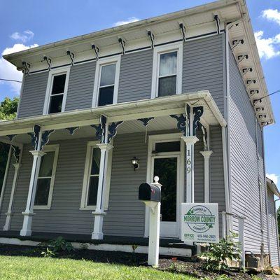 New Office Location (upstairs) at 169 W. High St. in Mt. Gilead, Ohio (At Century 21 Gold Standard)