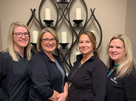 Our wonderful reception staff at our Bemidji, MN location.