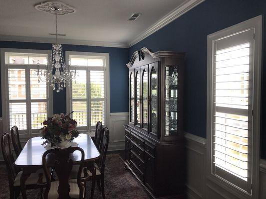 Plantation shutters