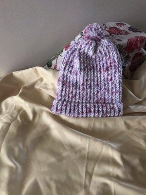 Crochet winter tossel