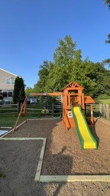 Assembled play equipment