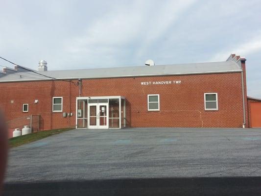 Rec center in the old fire company.