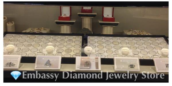 Thousands of Loose Diamonds on display every day