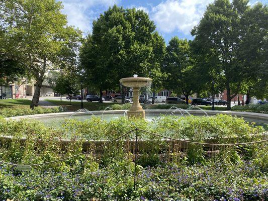 Memorial fountain