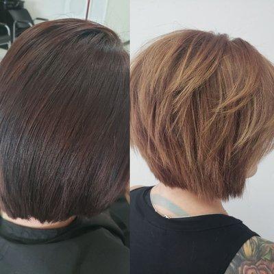 Cut and color