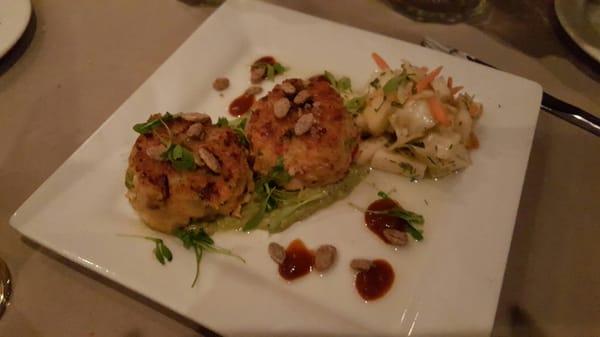 Fish cakes small plates