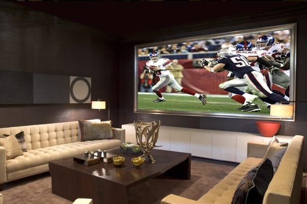 Want a big projector for the Big Game?  Give us a call.